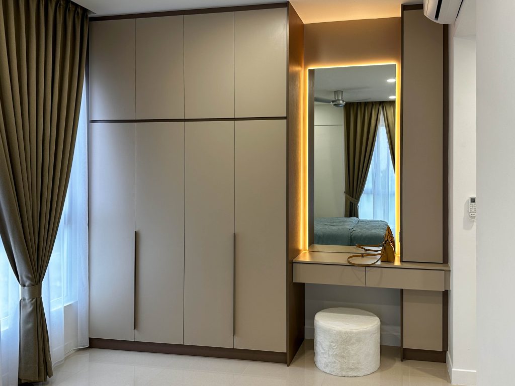 Wardrobe at Emerald Damai Residence
