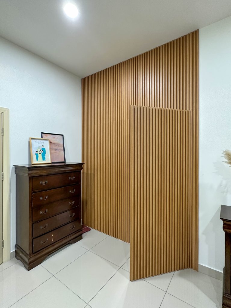 Hidden Door at Hillview Residence