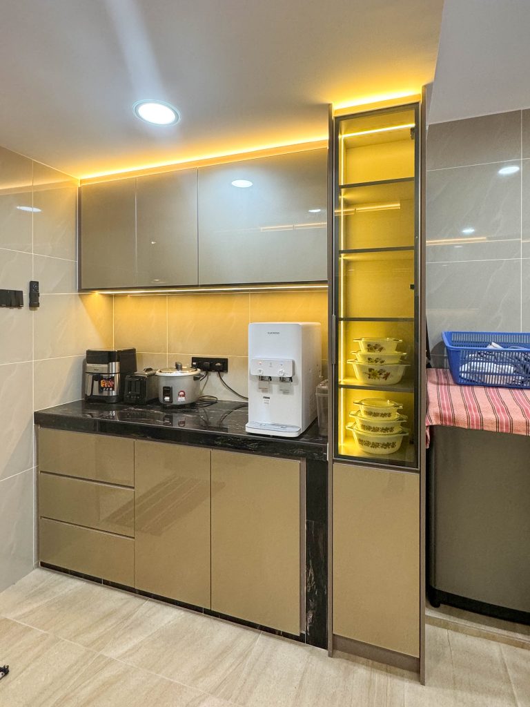 Kitchen Cabinet at Taman Sutera Kajang