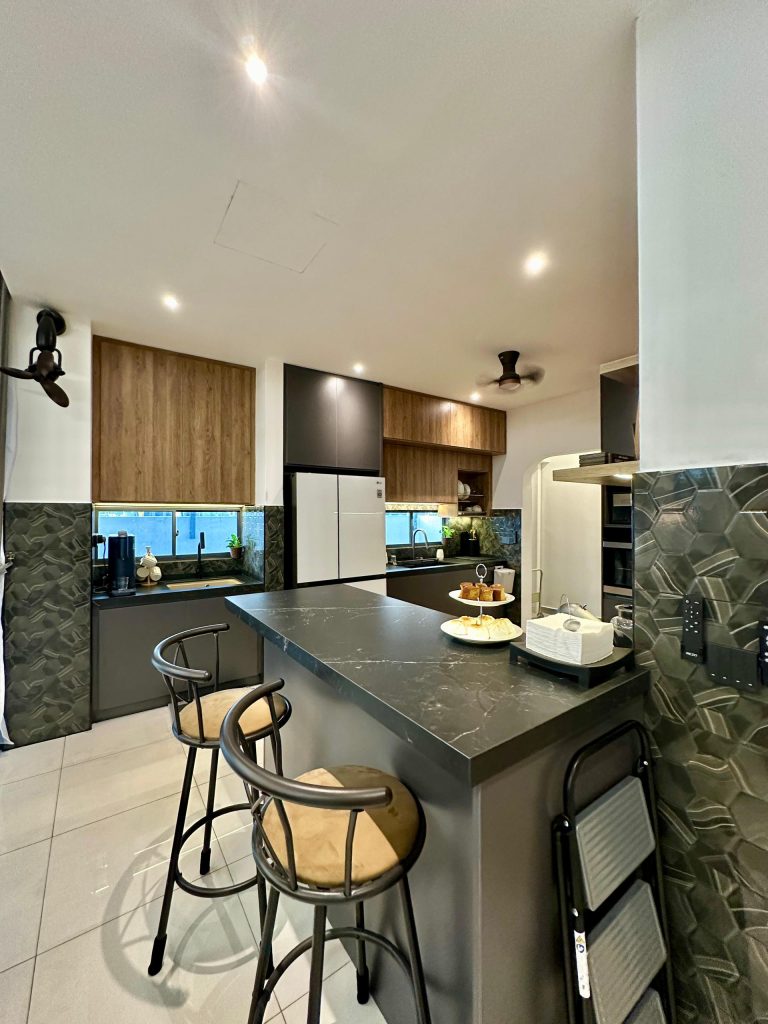 Kitchen Cabinet at Serene Heights