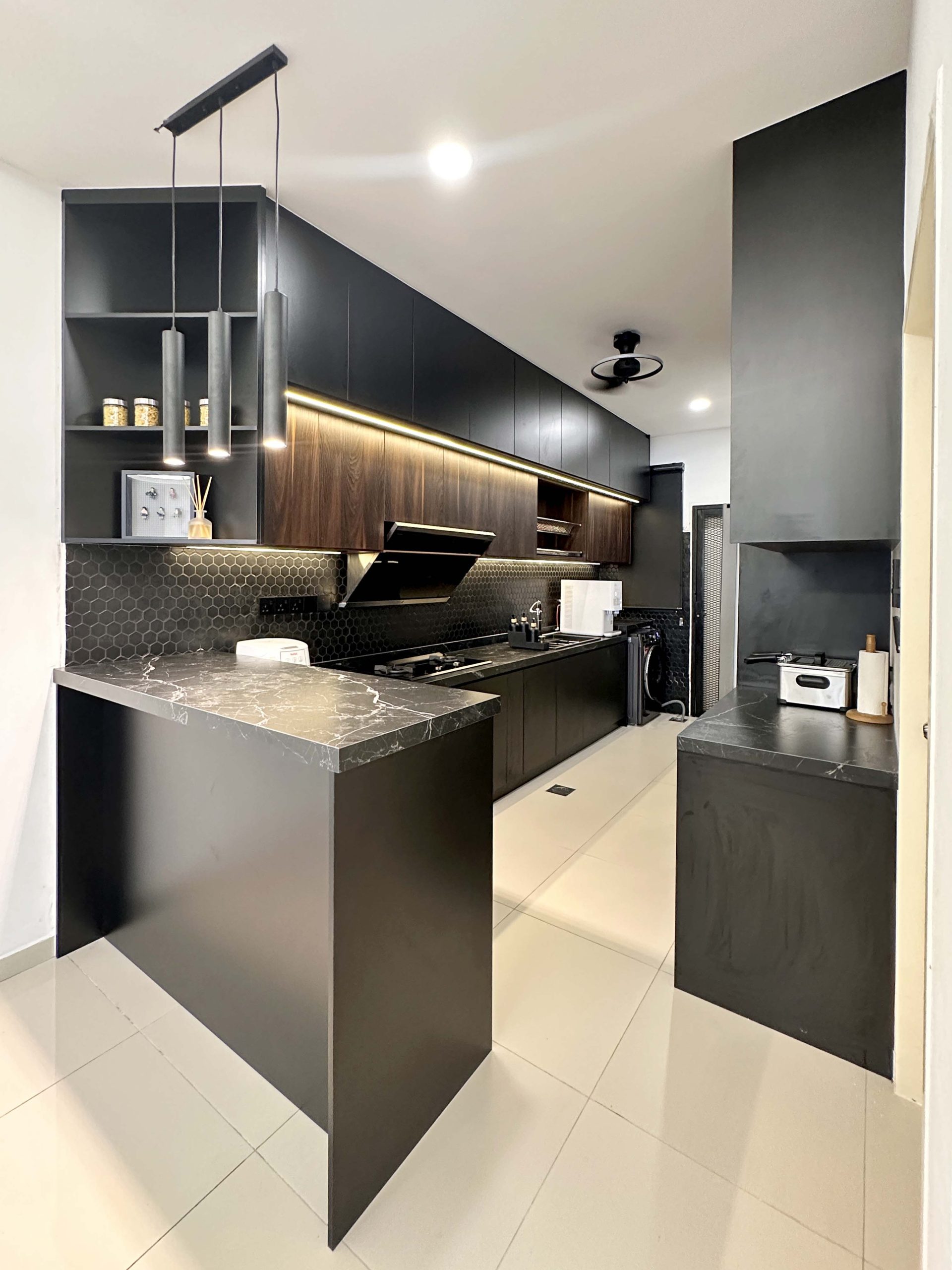 Kitchen Cabinet at Taman Tiara Sendayan