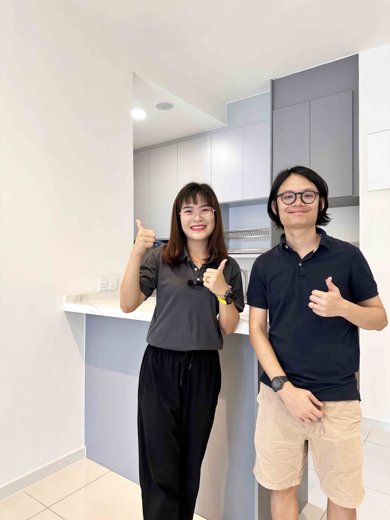 Client at Sunway Avila