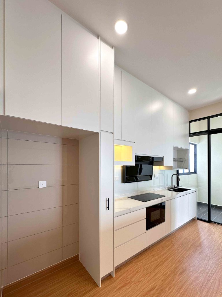 kitchen cabinet at Bintang Residensi Bukit Jalil