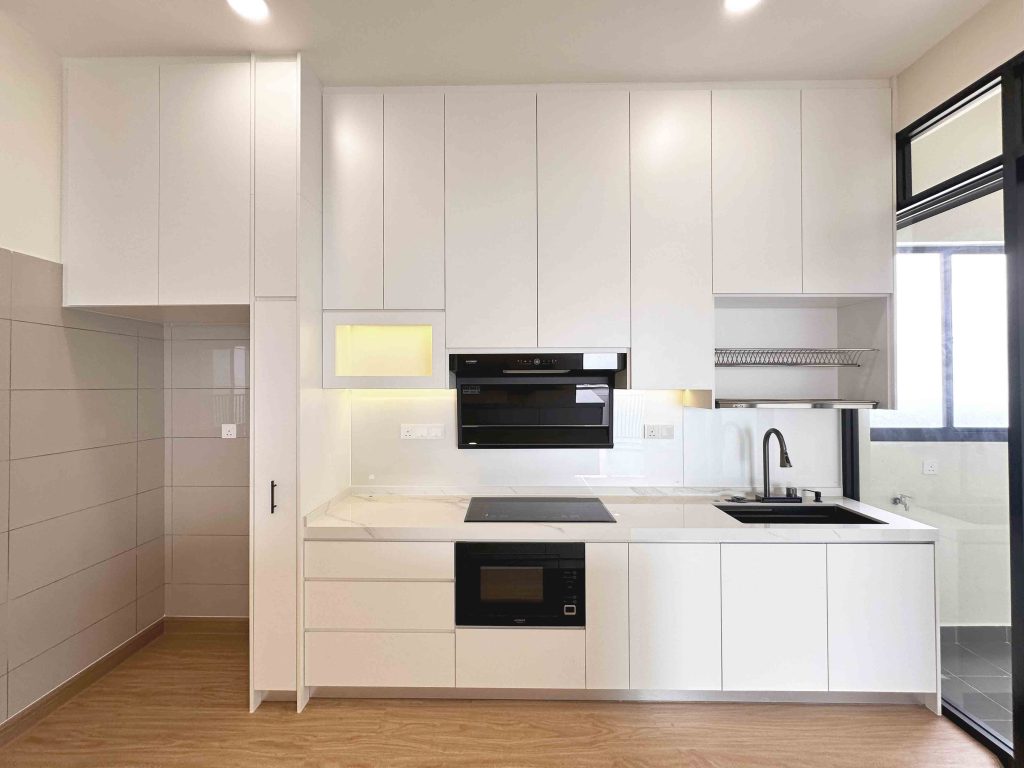 kitchen cabinet at Bintang Residensi Bukit Jalil