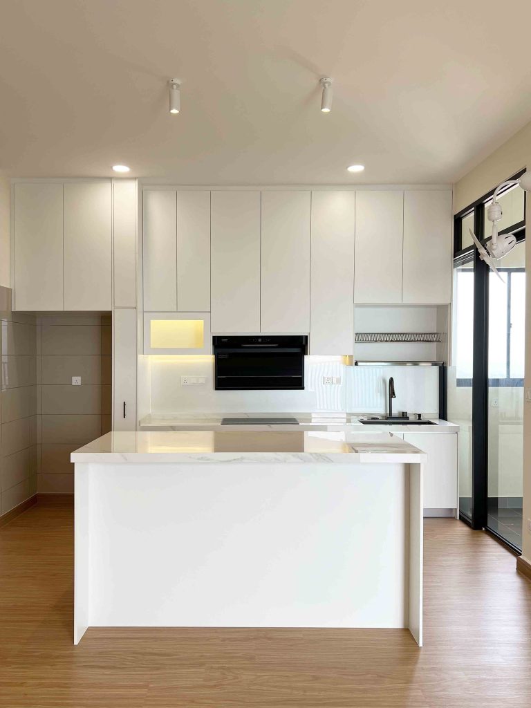 kitchen cabinet at Bintang Residensi Bukit Jalil