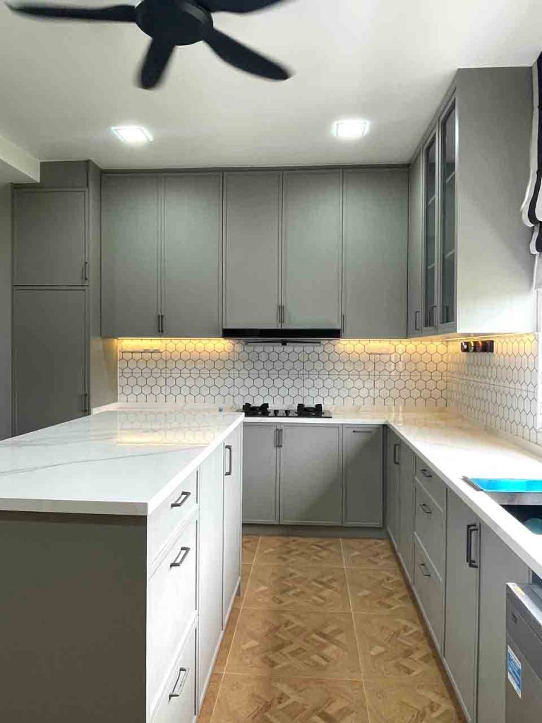 Kitchen Cabinet at Serene Heights