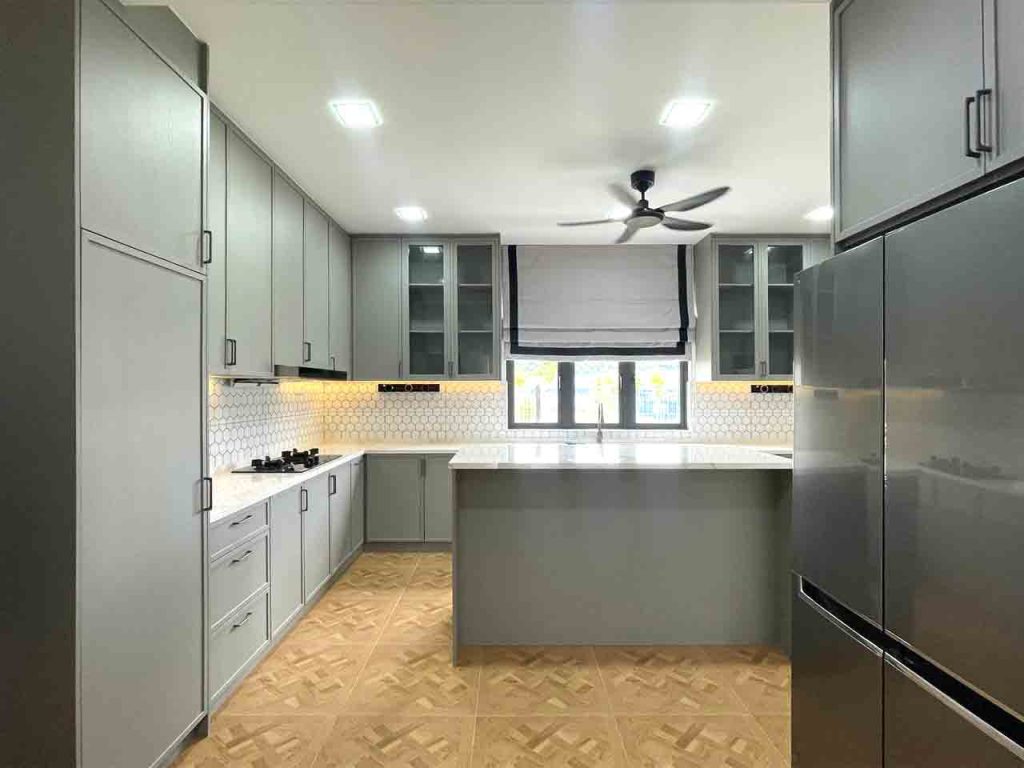 Kitchen Cabinet at Serene Heights