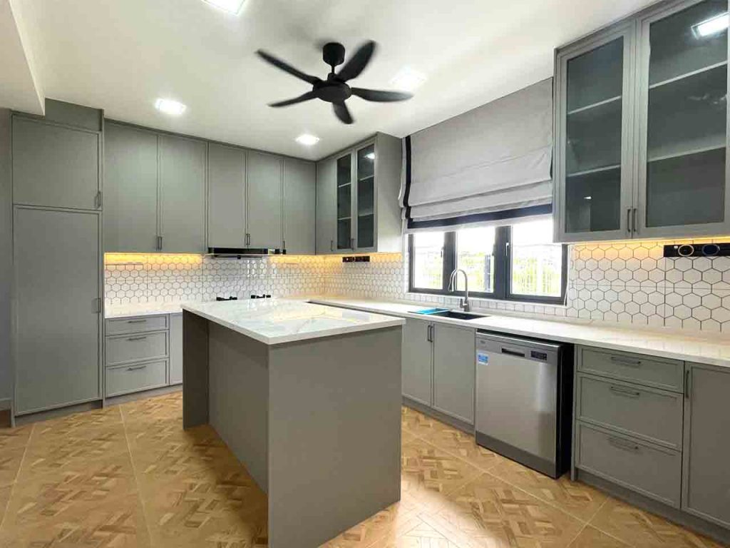 Kitchen Cabinet at Serene Heights