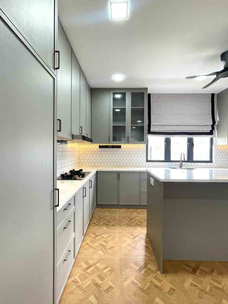 Kitchen Cabinet at Serene Heights