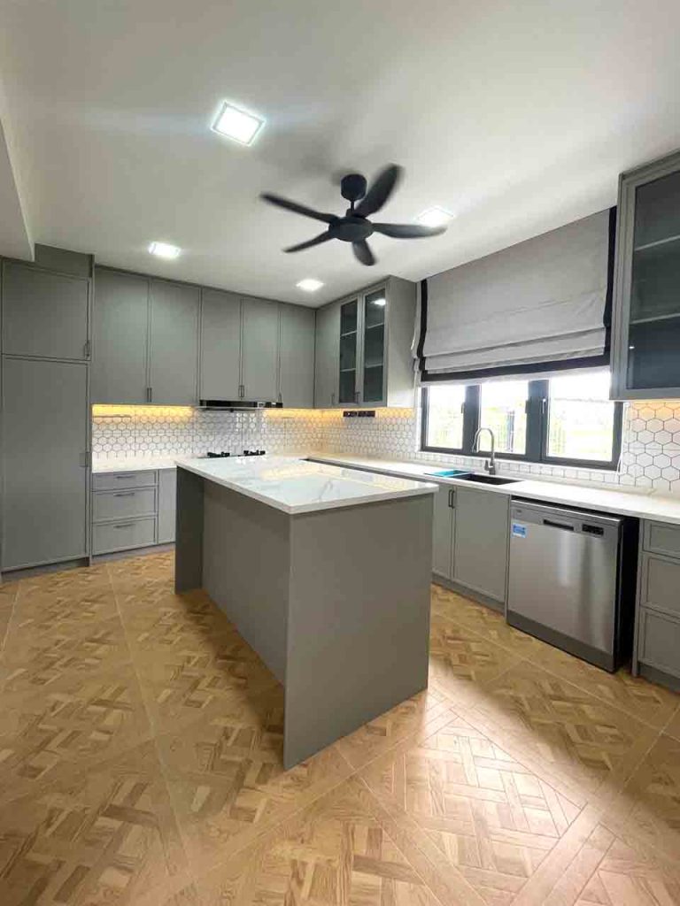Kitchen Cabinet at Serene Heights