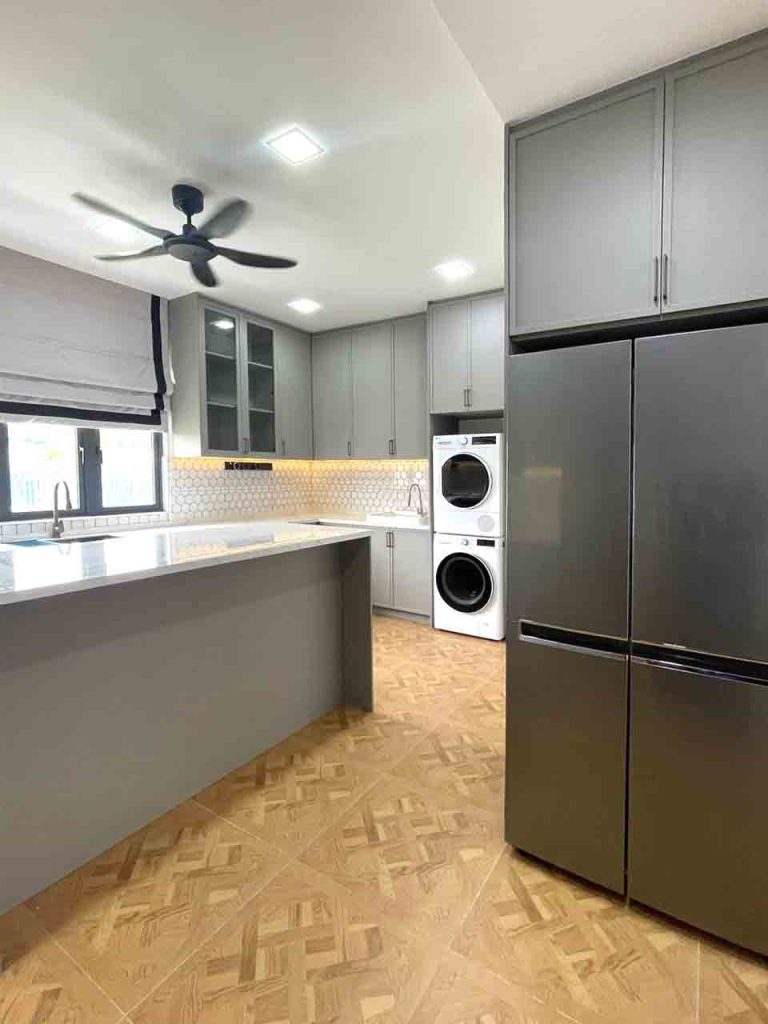 Kitchen Cabinet at Serene Heights