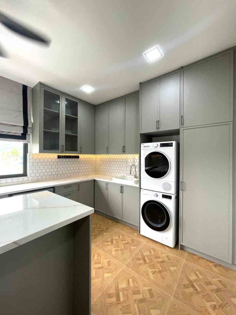 Kitchen Cabinet at Serene Heights