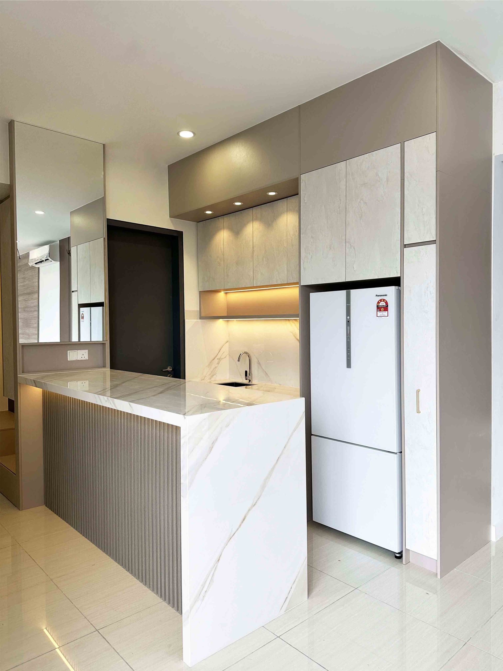 Kitchen Cabinet at One Cochrane Residences