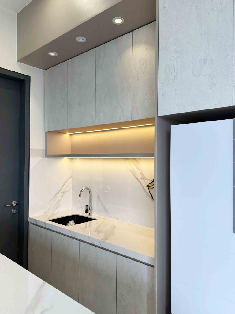 Kitchen Cabinet at One Cochrane Residences