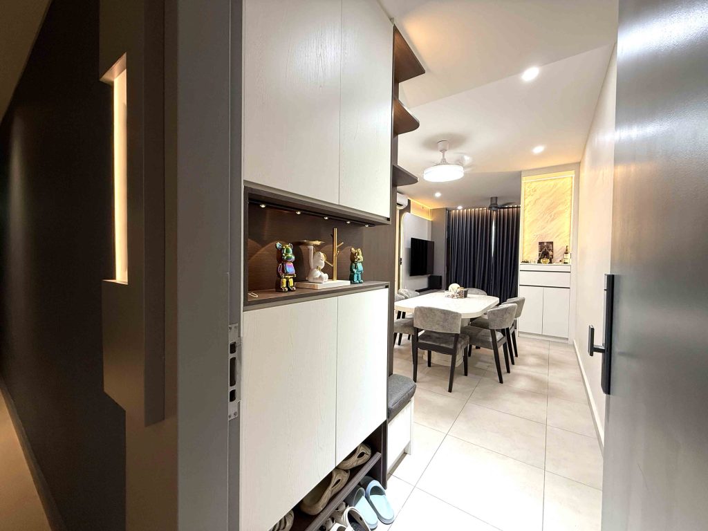 Living Room at Meta Residence