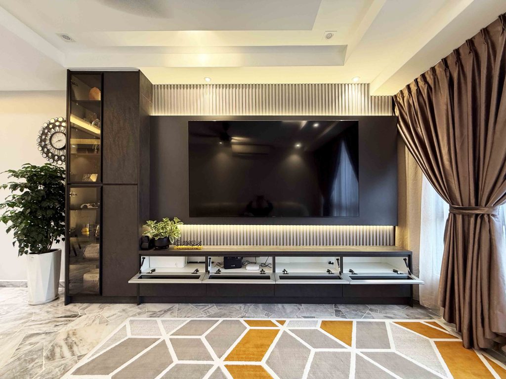 TV Cabinet at The Resident Ampang South
