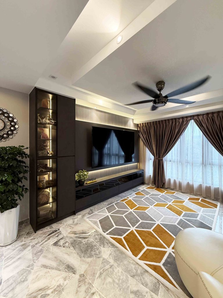 TV Cabinet at The Resident Ampang South