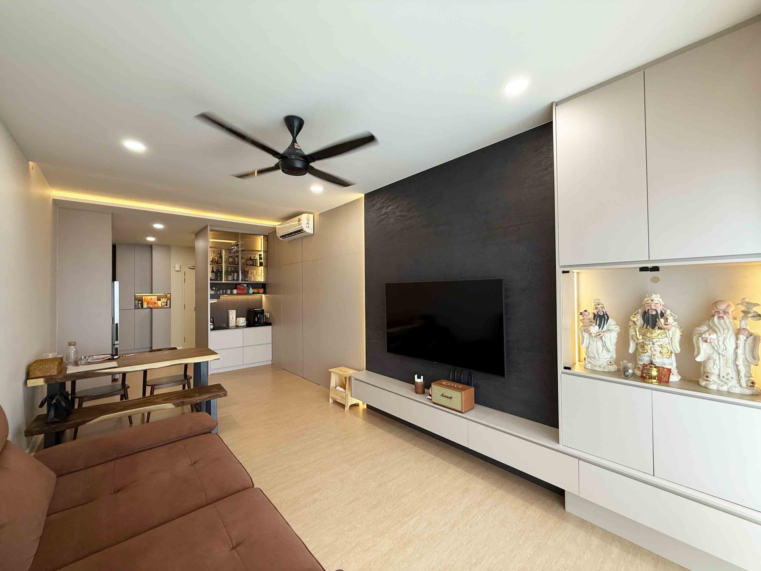 TV Cabinet at Duta Park Residence