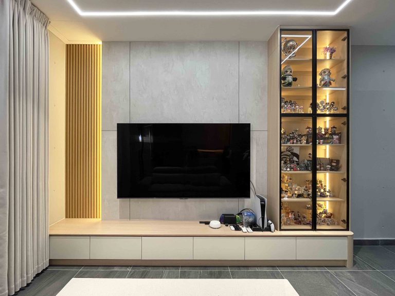 TV Cabinet at D'Art Hills Residence@Kulai Johor