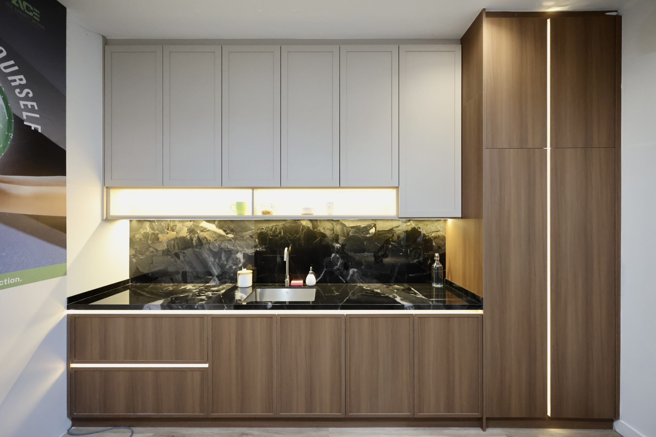Recommended Material for Kitchen Cabinet: ACE Ultra Ply or ACE Ultra Ply + HVEA