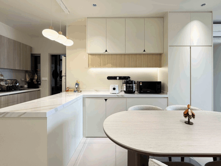 6 Dry Kitchen Design Ideas for Stylish Malaysian Homes