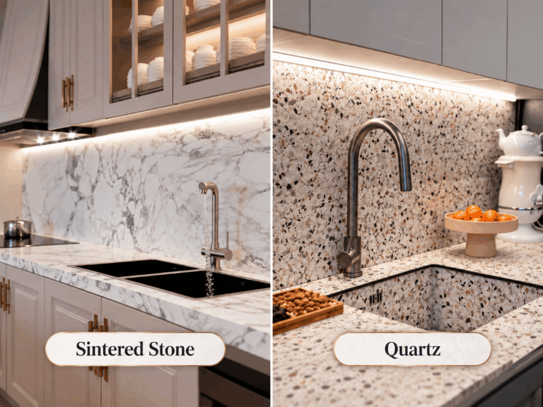 Sintered Stone vs Quartz Best Kitchen Countertop in Malaysia